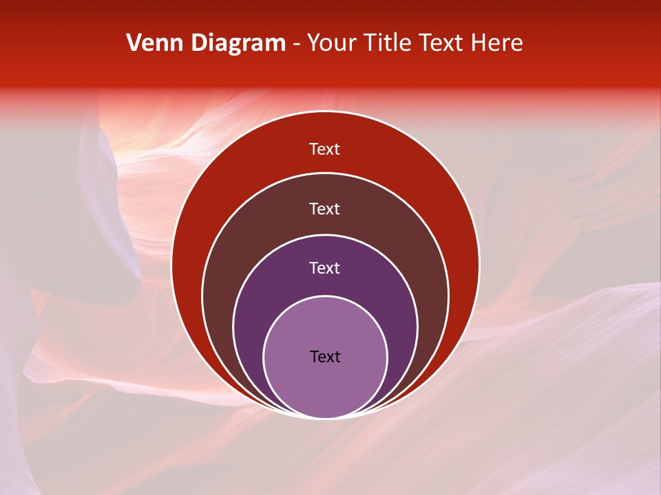 Red Corridor Geology PowerPoint Template