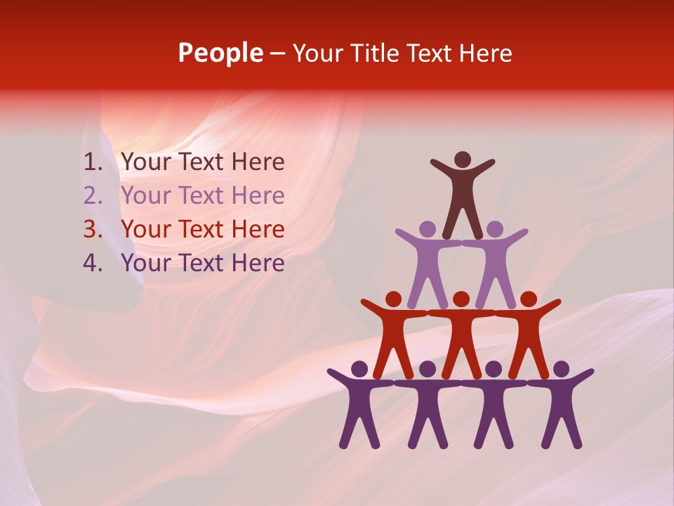 Red Corridor Geology PowerPoint Template