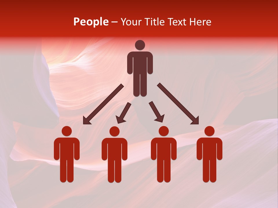 Red Corridor Geology PowerPoint Template