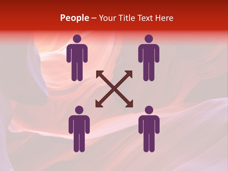 Red Corridor Geology PowerPoint Template