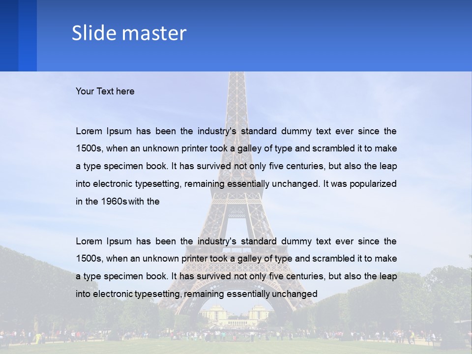 Travel Tour Grass PowerPoint Template