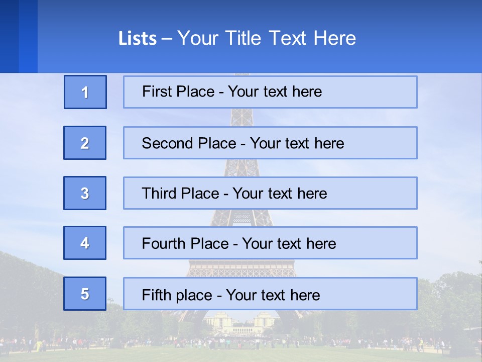 Travel Tour Grass PowerPoint Template