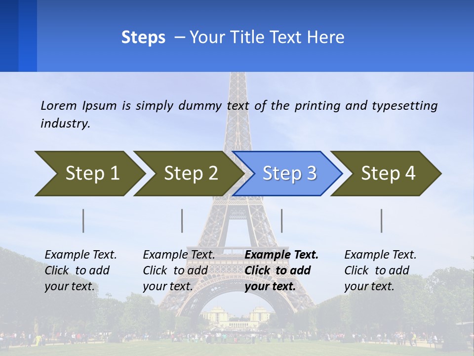 Travel Tour Grass PowerPoint Template