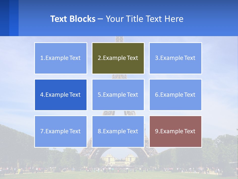 Travel Tour Grass PowerPoint Template