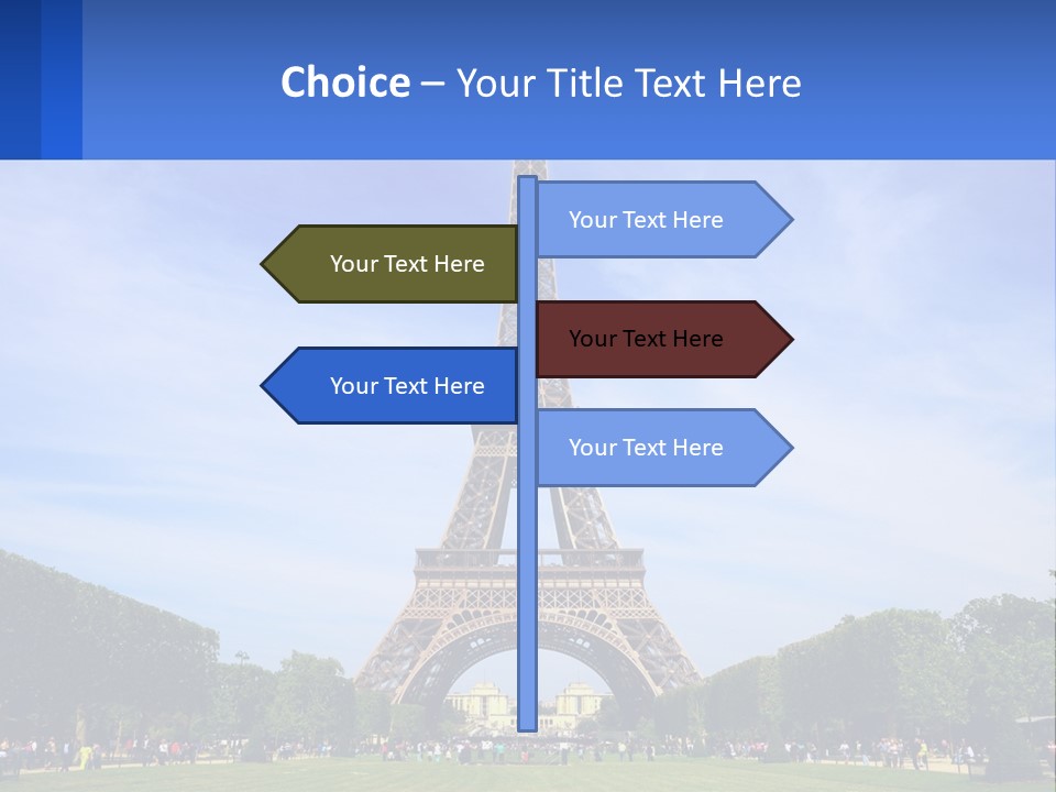 Travel Tour Grass PowerPoint Template