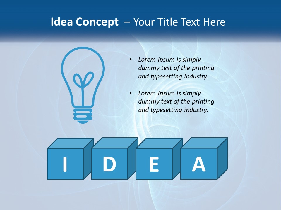 Art Screen Snow PowerPoint Template