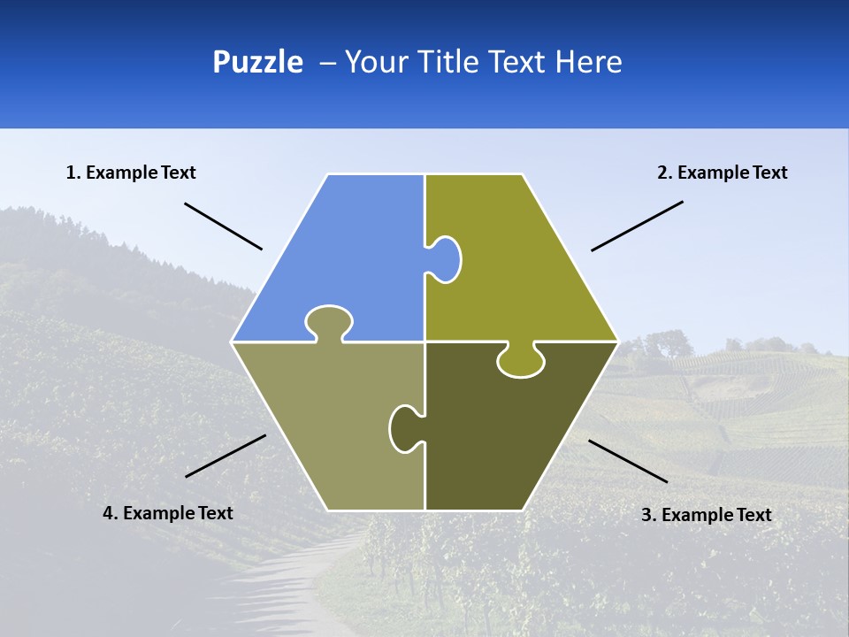 Summer Sunlight Forest PowerPoint Template