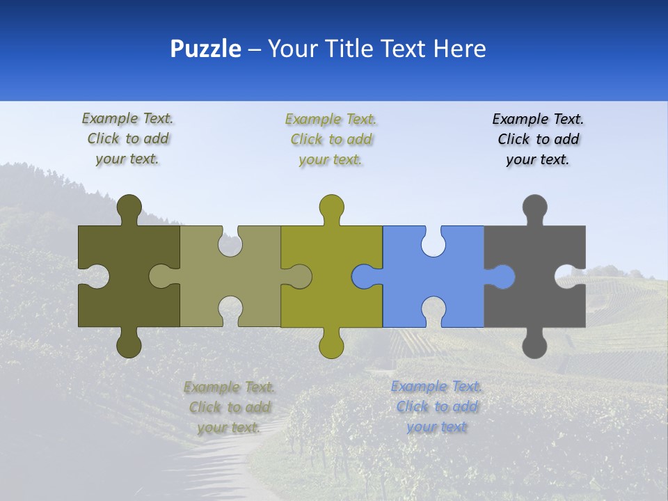 Summer Sunlight Forest PowerPoint Template