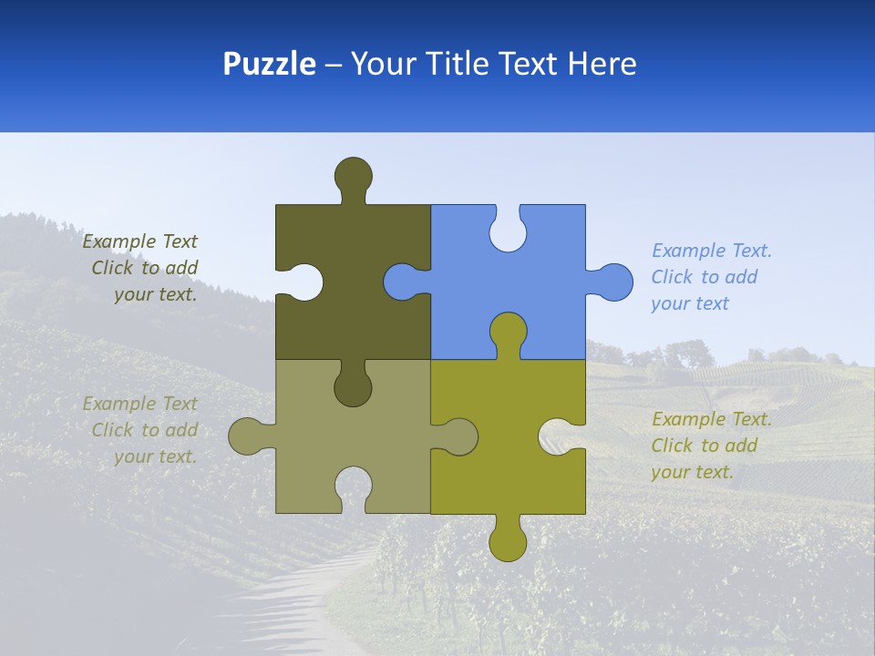 Summer Sunlight Forest PowerPoint Template