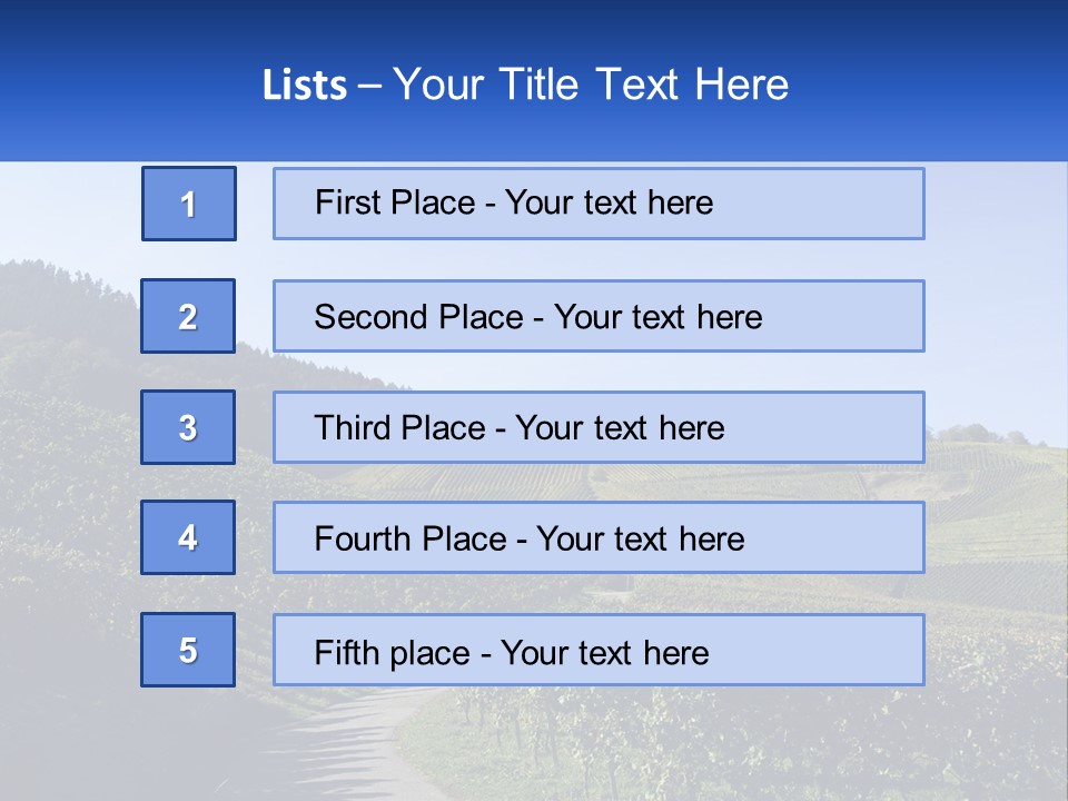 Summer Sunlight Forest PowerPoint Template