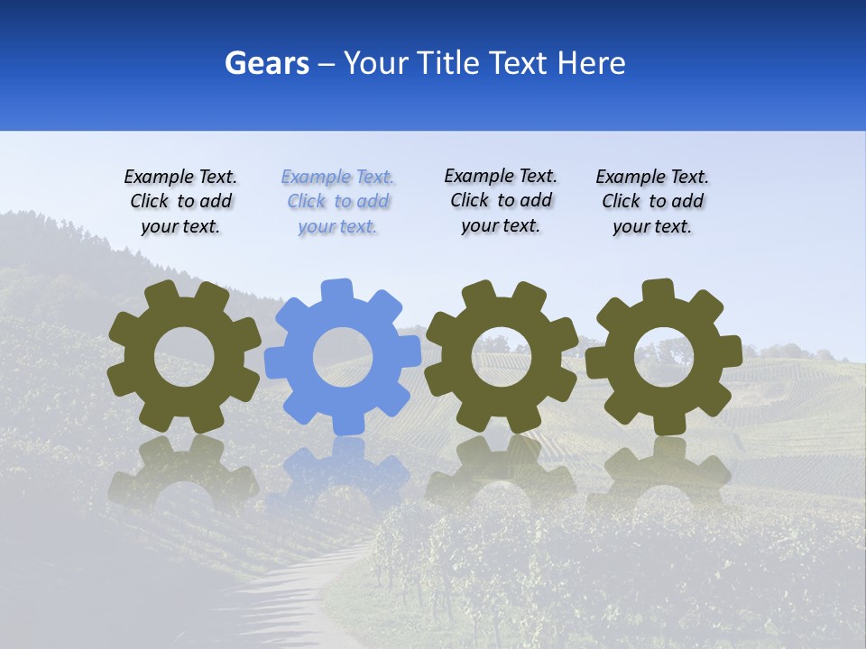 Summer Sunlight Forest PowerPoint Template