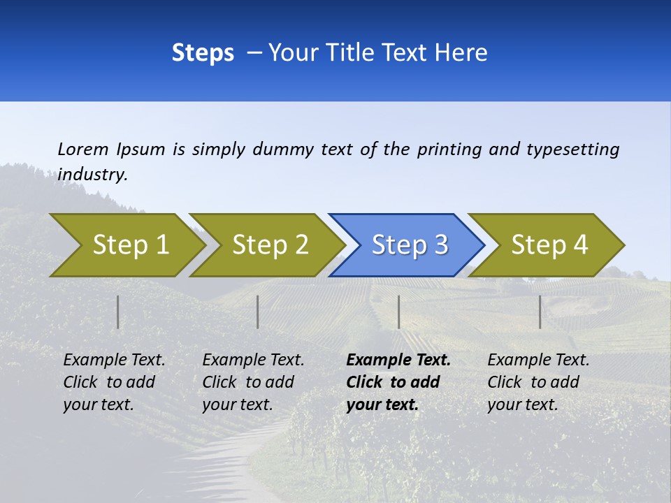 Summer Sunlight Forest PowerPoint Template