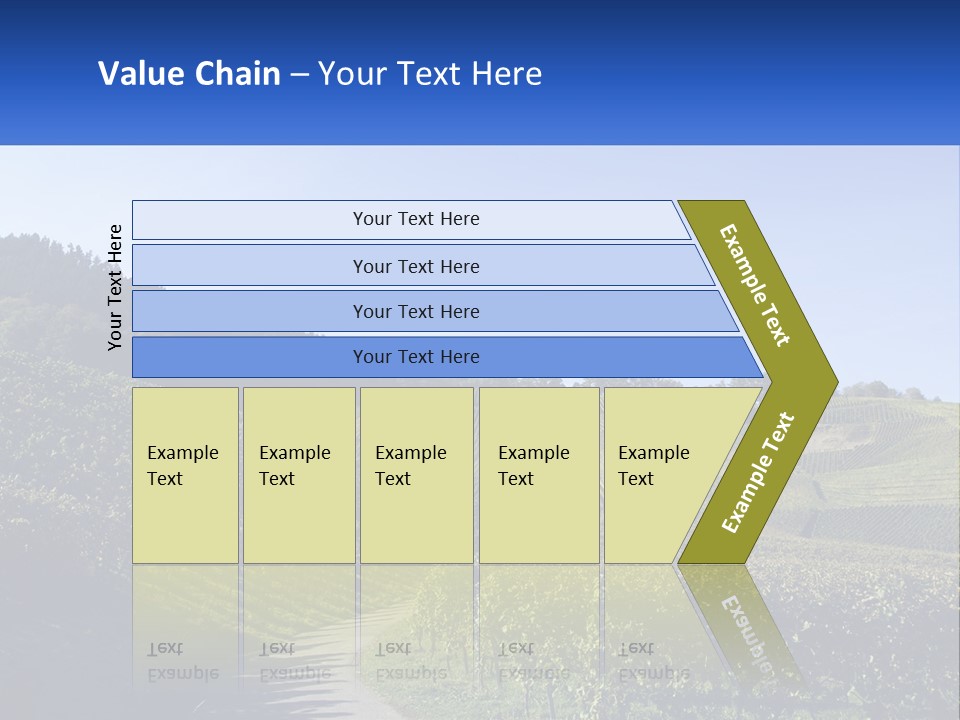Summer Sunlight Forest PowerPoint Template