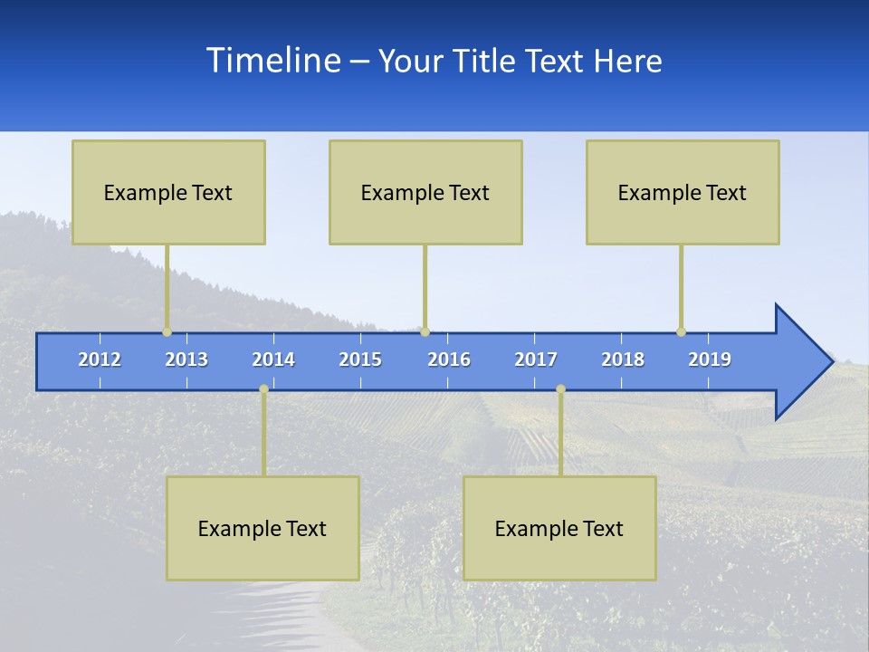 Summer Sunlight Forest PowerPoint Template