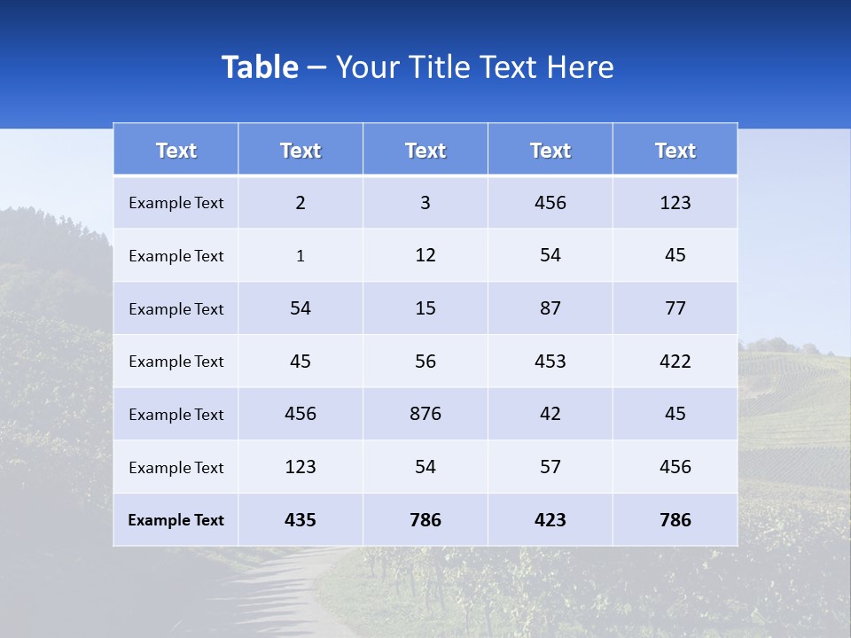 Summer Sunlight Forest PowerPoint Template