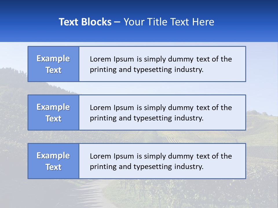 Summer Sunlight Forest PowerPoint Template