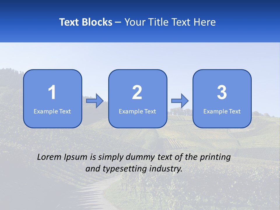 Summer Sunlight Forest PowerPoint Template