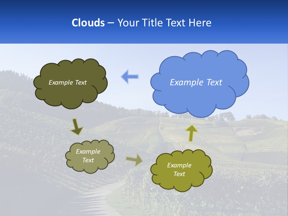 Summer Sunlight Forest PowerPoint Template