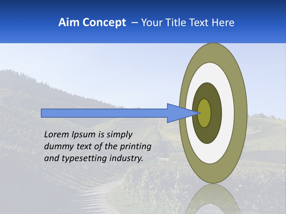 Summer Sunlight Forest PowerPoint Template