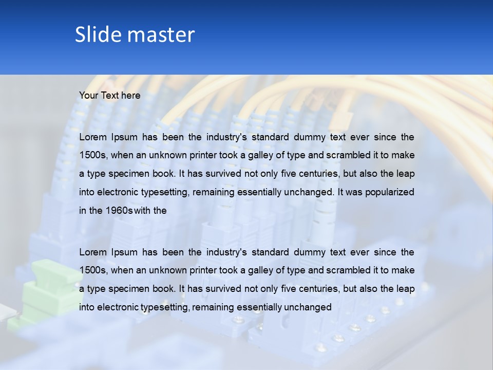 Receptionist Register Support PowerPoint Template