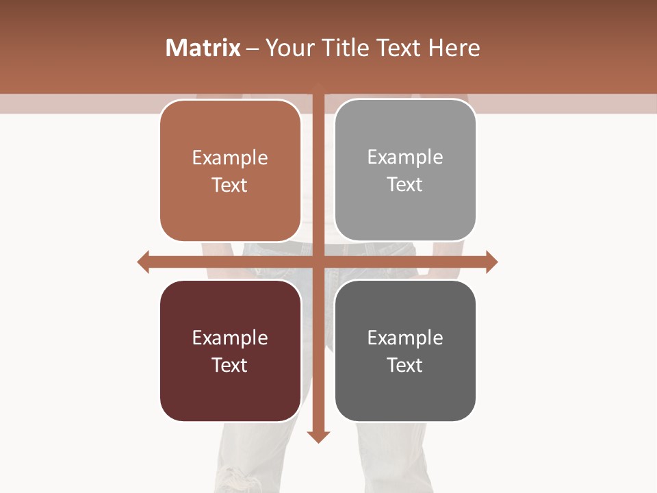 Young Adult Casual White PowerPoint Template