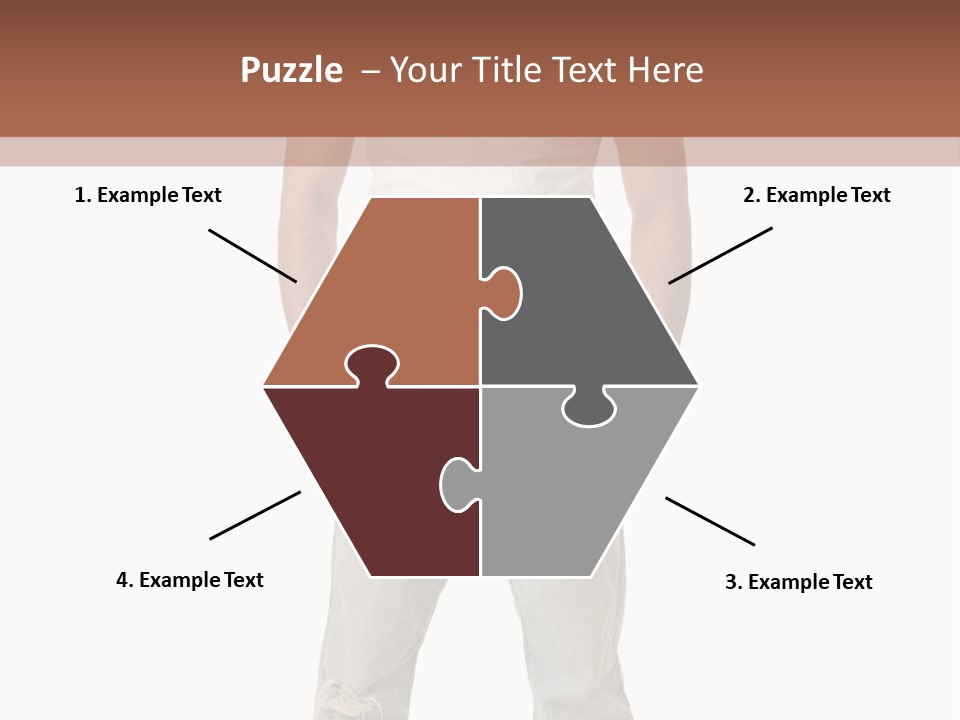 Young Adult Casual White PowerPoint Template