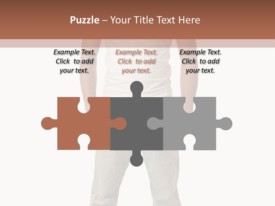 Young Adult Casual White PowerPoint Template