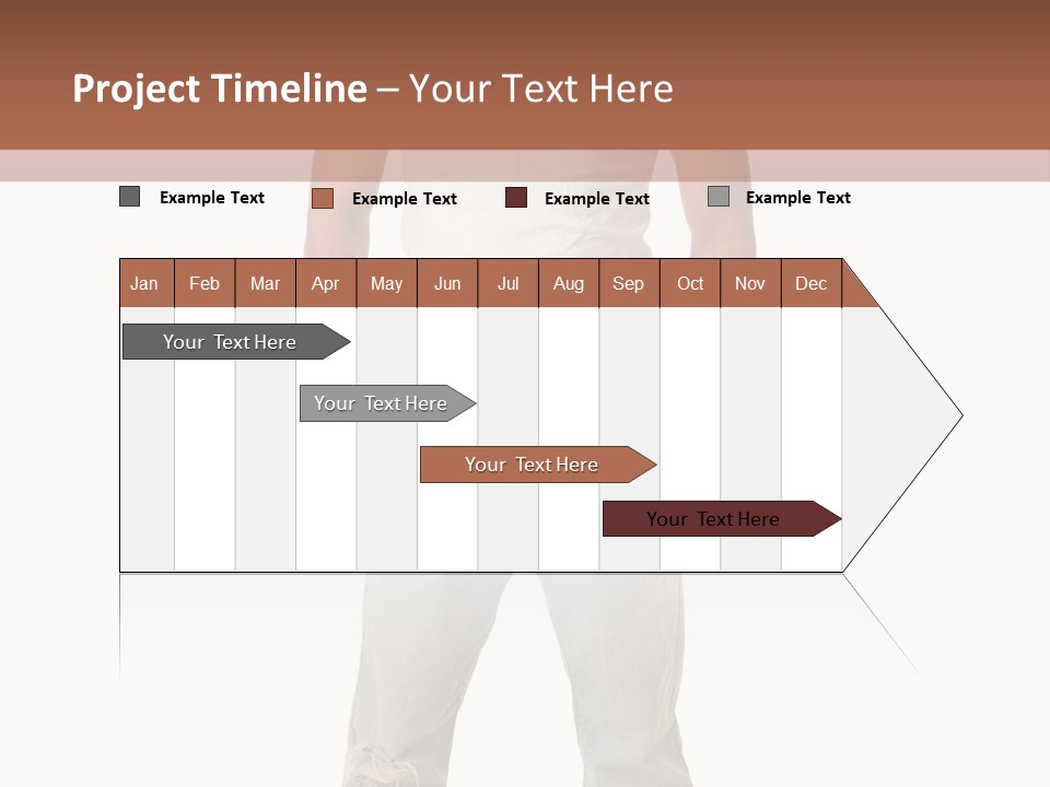 Young Adult Casual White PowerPoint Template