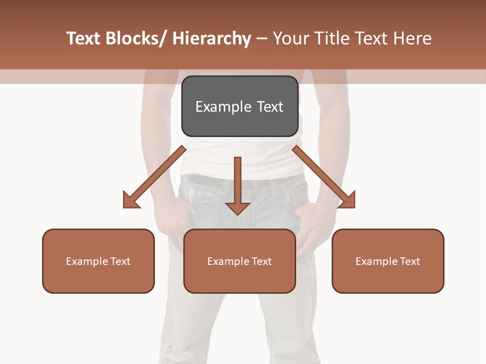 Young Adult Casual White PowerPoint Template