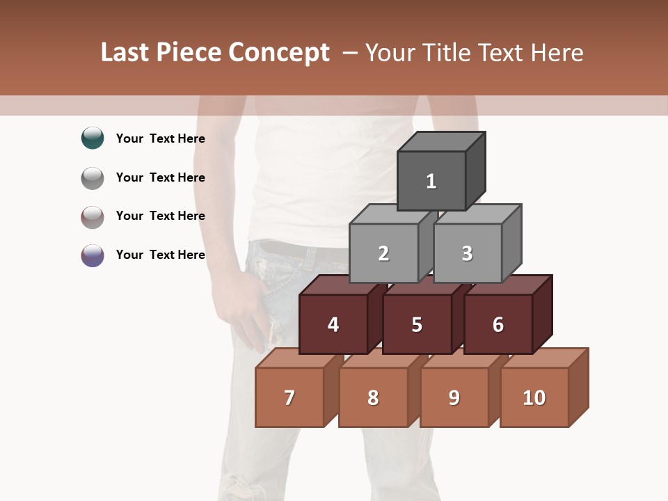 Young Adult Casual White PowerPoint Template