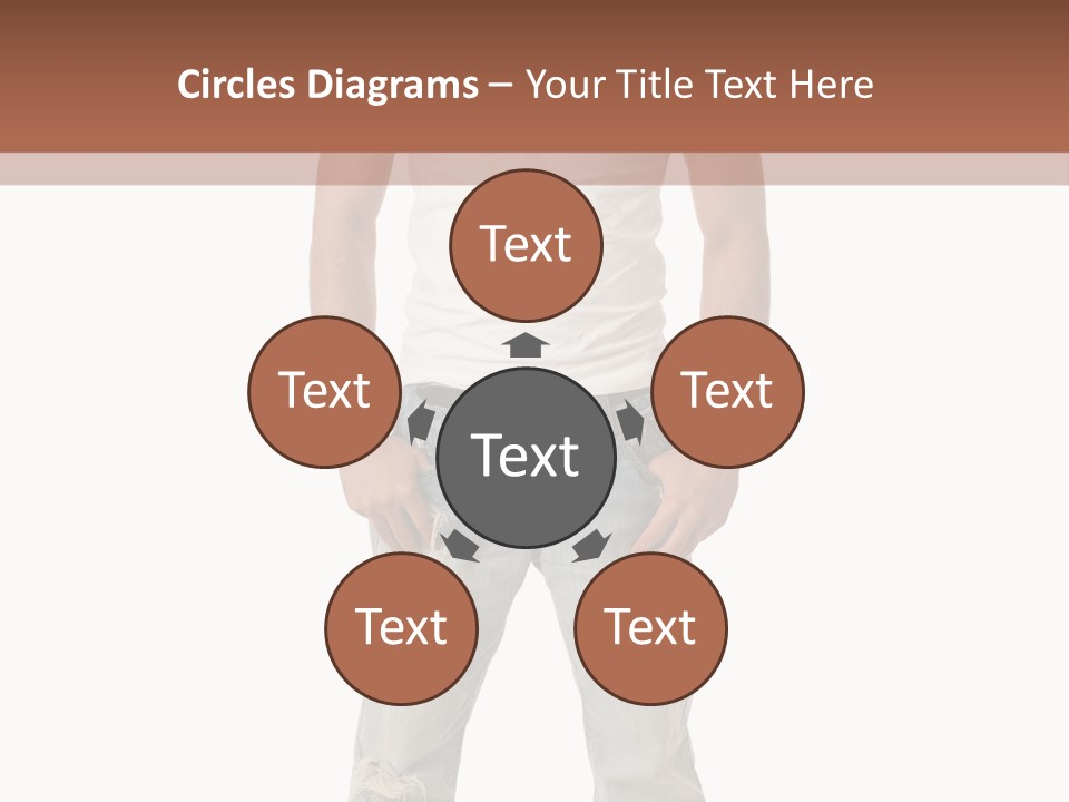 Young Adult Casual White PowerPoint Template