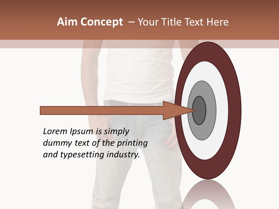 Young Adult Casual White PowerPoint Template