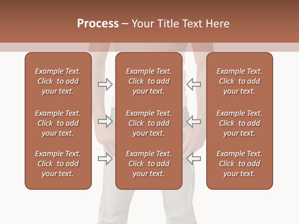 Young Adult Casual White PowerPoint Template