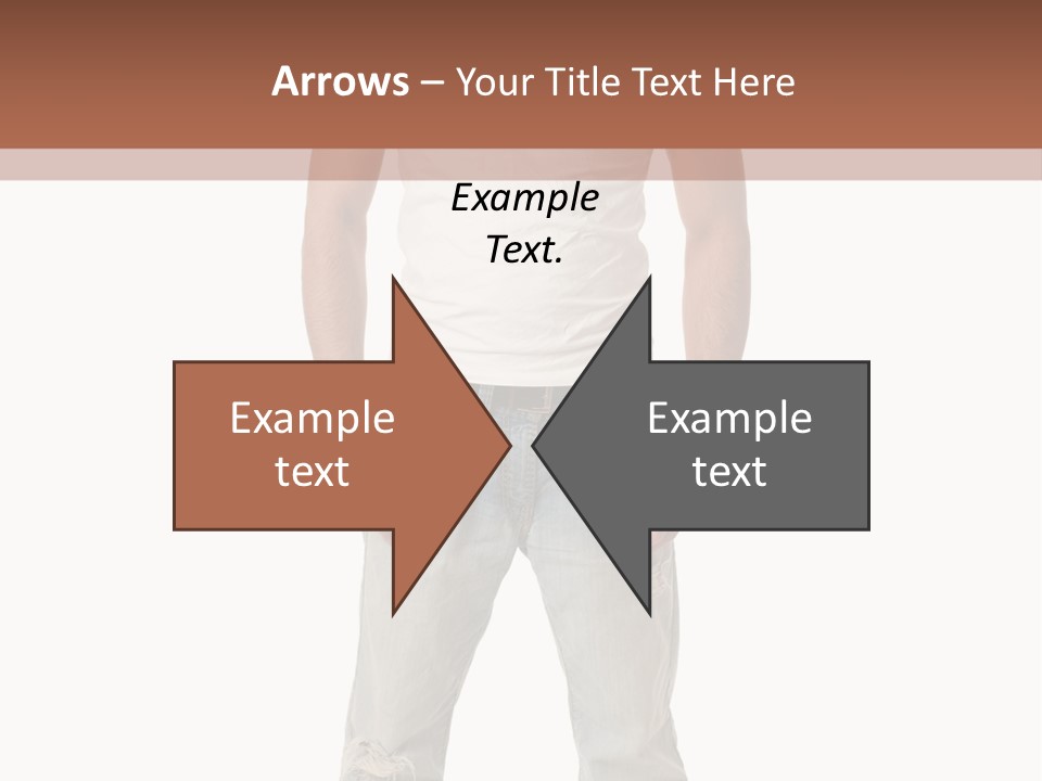 Young Adult Casual White PowerPoint Template