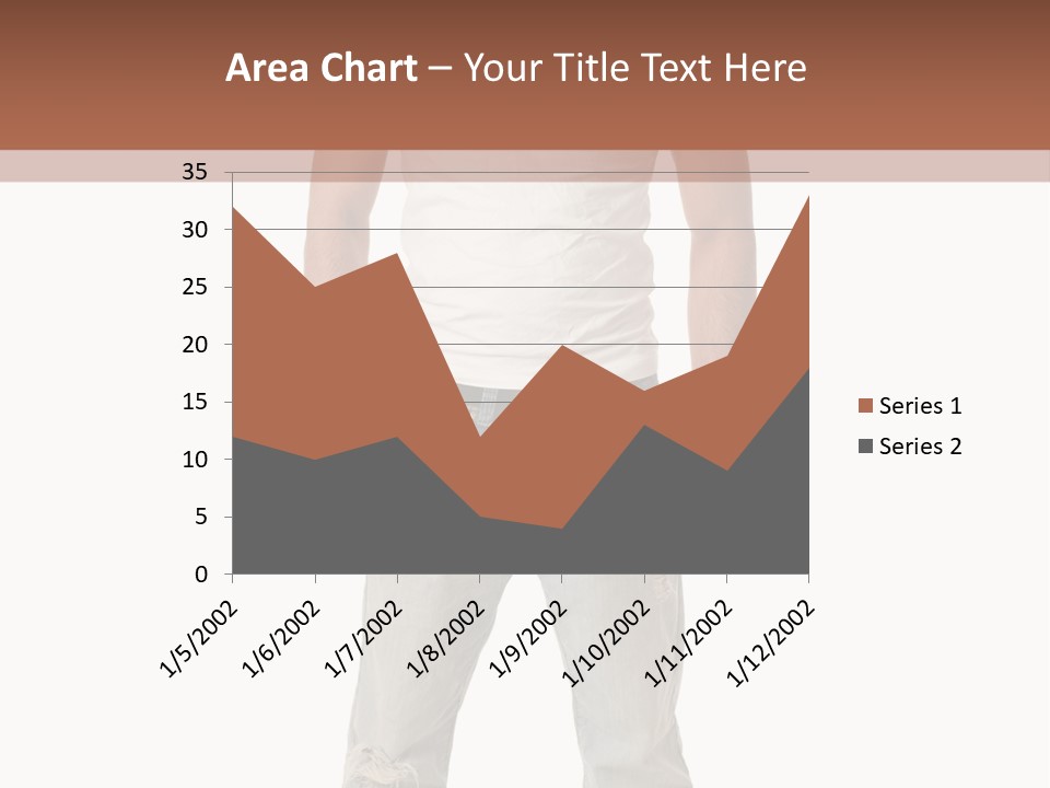 Young Adult Casual White PowerPoint Template