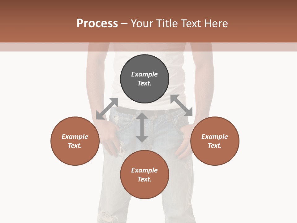 Young Adult Casual White PowerPoint Template