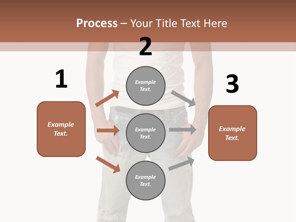 Young Adult Casual White PowerPoint Template