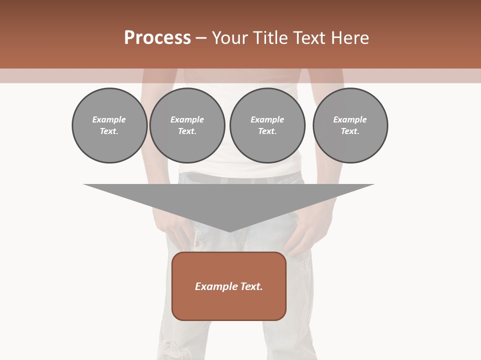 Young Adult Casual White PowerPoint Template