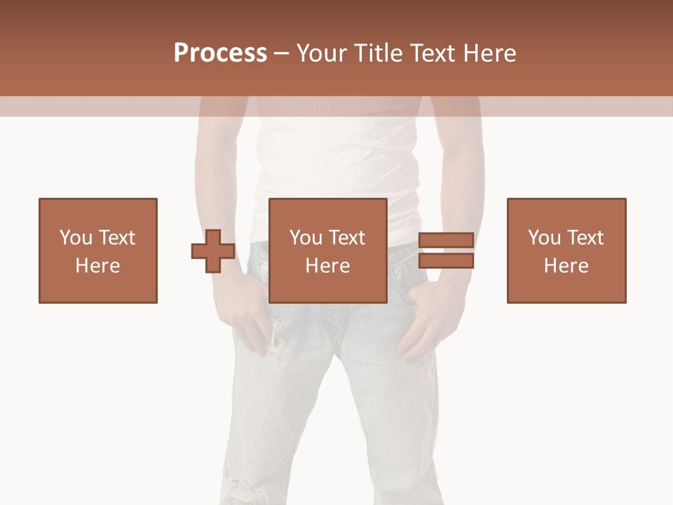 Young Adult Casual White PowerPoint Template