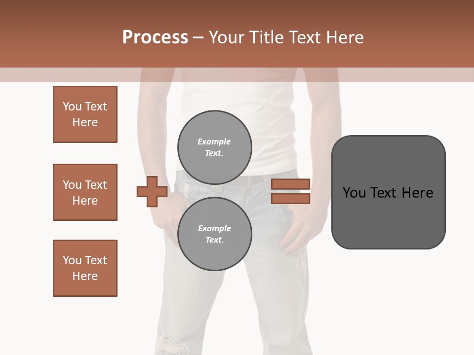 Young Adult Casual White PowerPoint Template