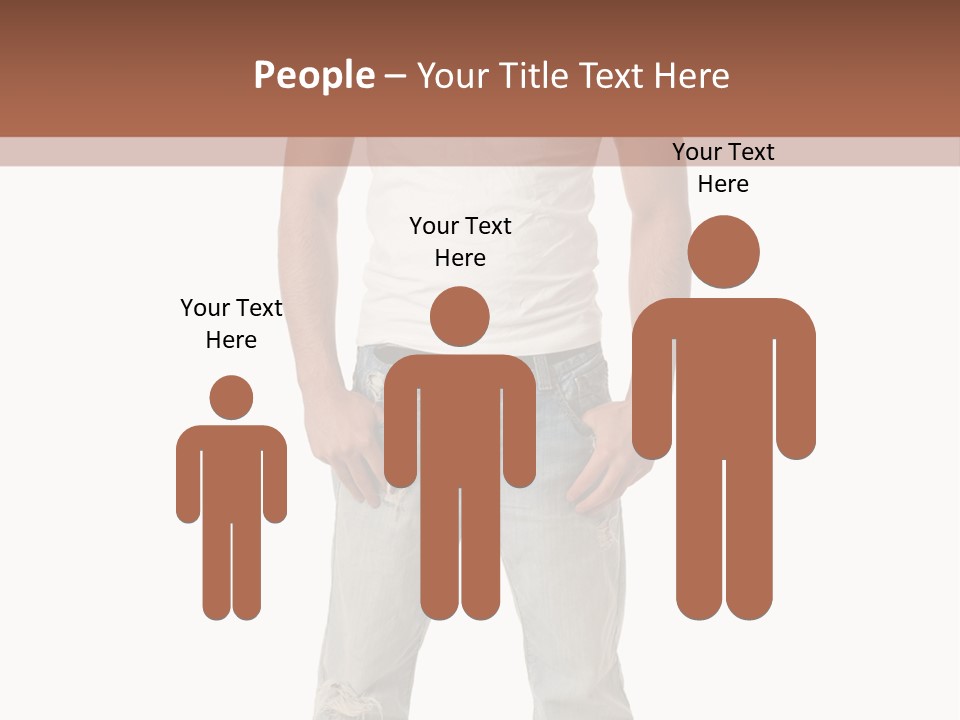 Young Adult Casual White PowerPoint Template