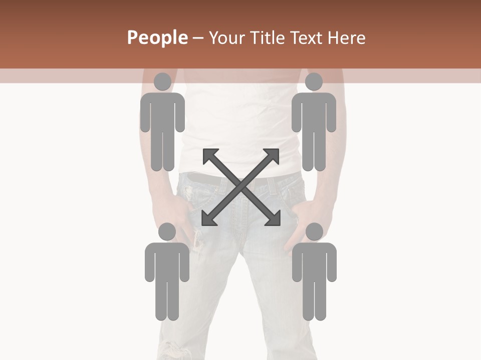 Young Adult Casual White PowerPoint Template