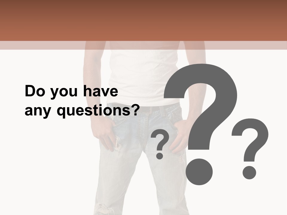 Young Adult Casual White PowerPoint Template