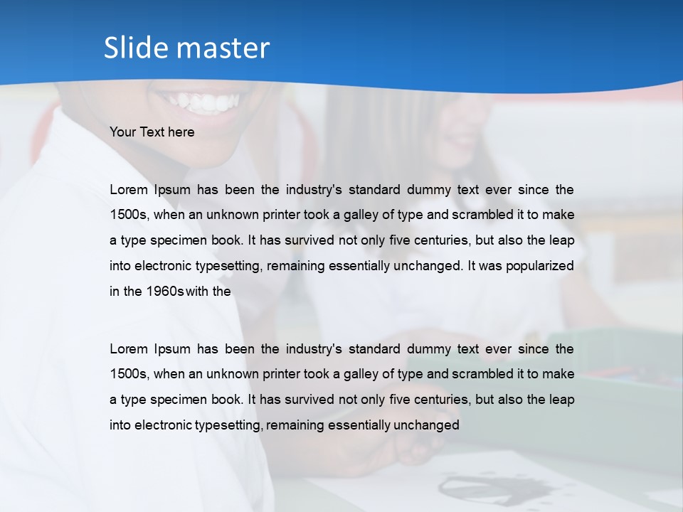 Teacher Mid School PowerPoint Template