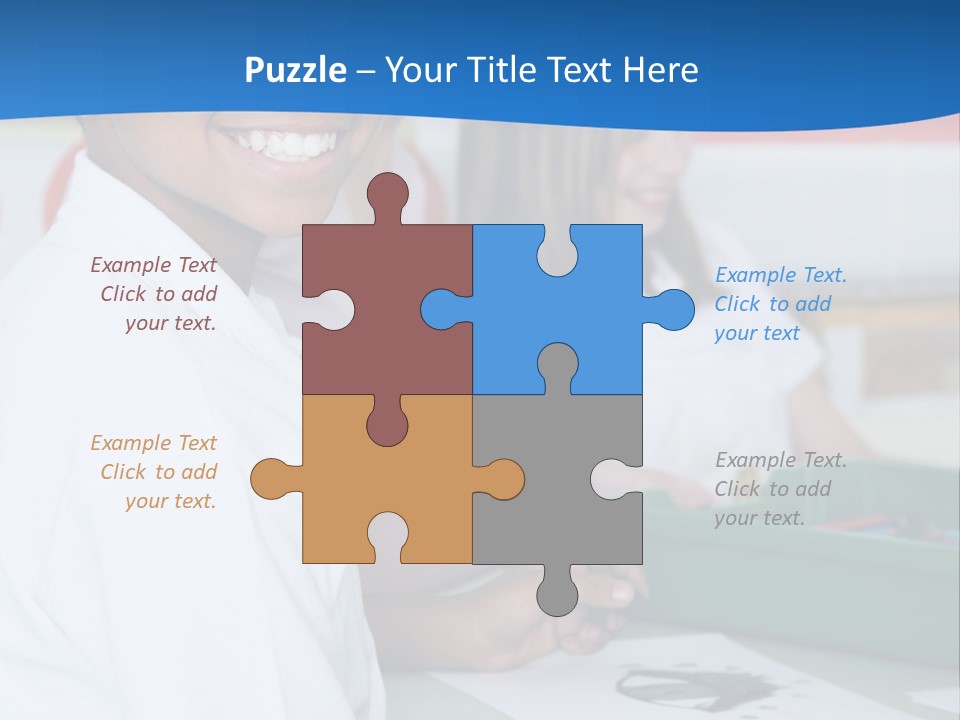 Teacher Mid School PowerPoint Template