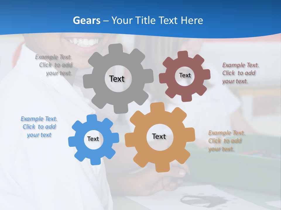 Teacher Mid School PowerPoint Template