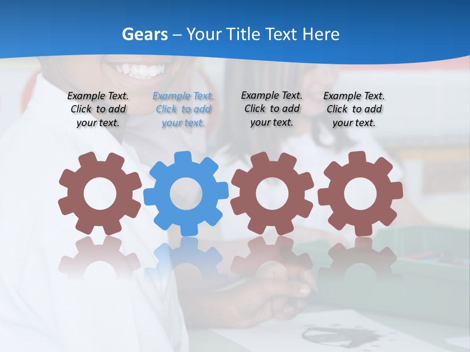 Teacher Mid School PowerPoint Template