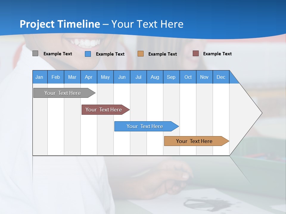 Teacher Mid School PowerPoint Template
