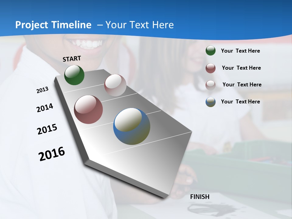 Teacher Mid School PowerPoint Template