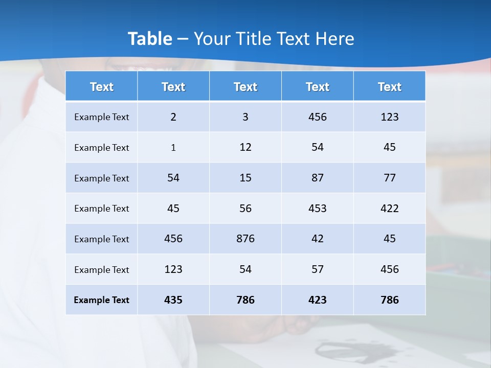 Teacher Mid School PowerPoint Template